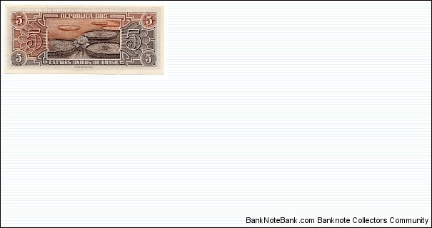 Banknote from Brazil year 1961