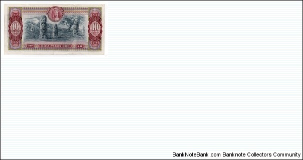 Banknote from Colombia year 1975