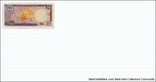 Banknote from Colombia year 1973