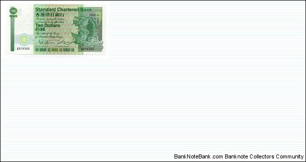 10 Dollars Standard Chartered Bank Banknote