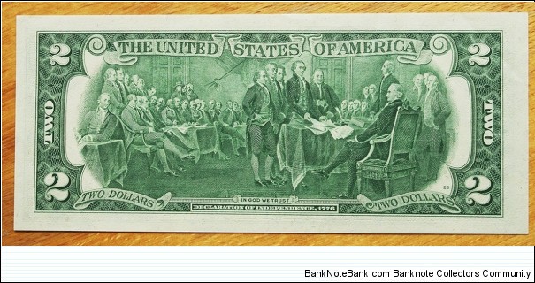 Banknote from USA year 1976