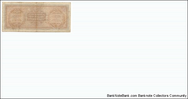 Banknote from Italy year 1943