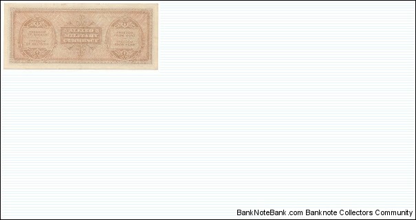 Banknote from Italy year 1943