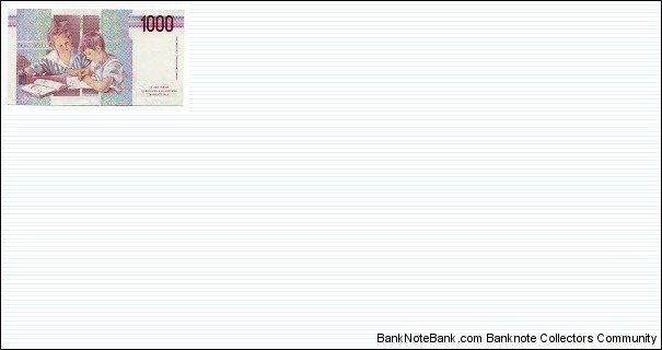 Banknote from Italy year 1990