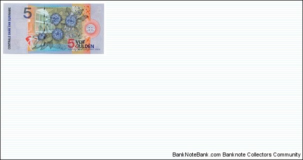 Banknote from Suriname year 2000