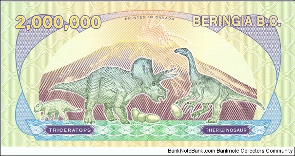 Banknote from Exonumia year 2013