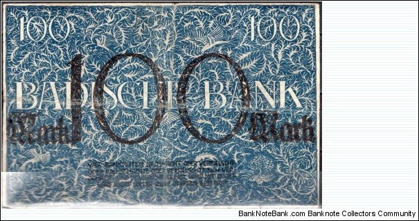 Banknote from Germany year 1918