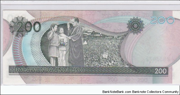 Banknote from Philippines year 2011