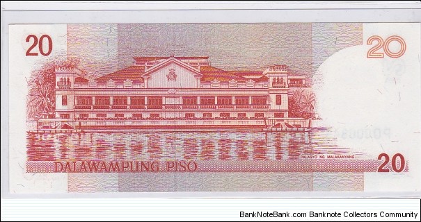 Banknote from Philippines year 2001