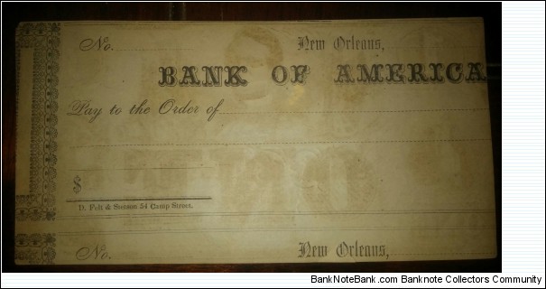 Banknote from USA year 1862