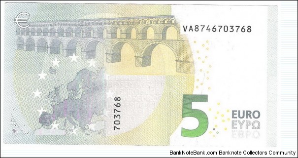 Banknote from Spain year 2013