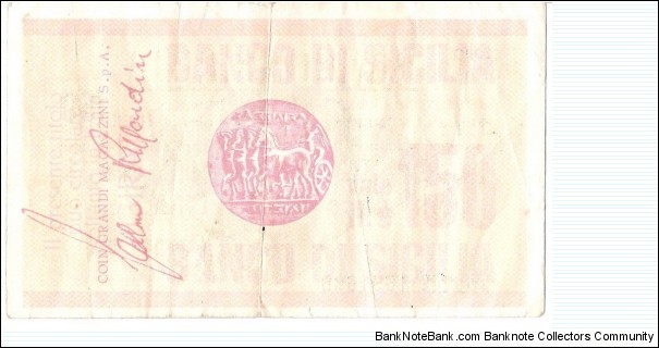 Banknote from Italy year 1977