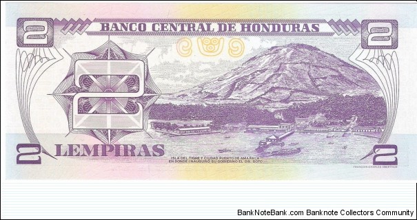 Banknote from Honduras year 2004