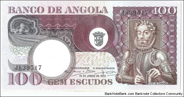 100 Escudos(1973) Banknote