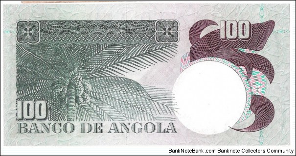 Banknote from Angola year 1973