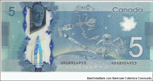 Banknote from Canada year 2013