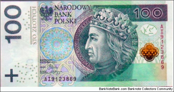 100 Złotych 
AI9123869 Banknote