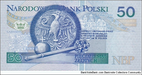 Banknote from Poland year 1994