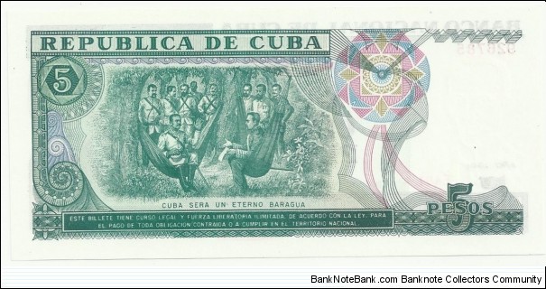 Banknote from Cuba year 1991