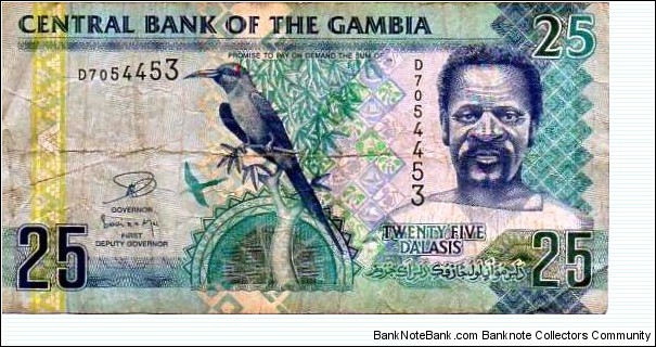 Central Bank of the Gambia - 25 Dalasis Banknote