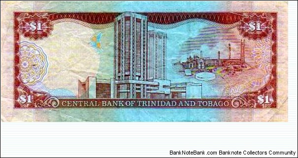 Banknote from Trinidad and Tobago year 2002