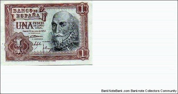 Peseta Banknote
