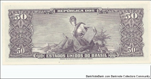 Banknote from Brazil year 1967