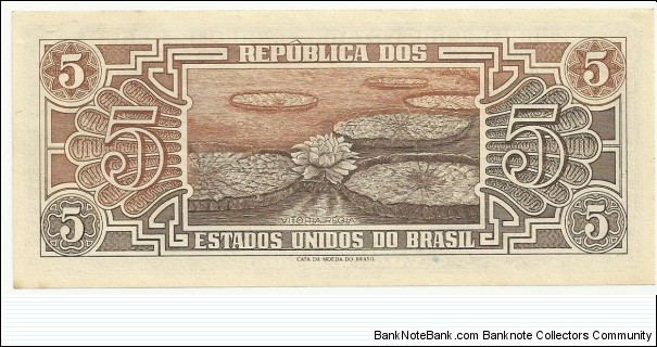 Banknote from Brazil year 1953