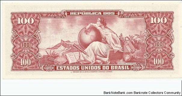 Banknote from Brazil year 1967