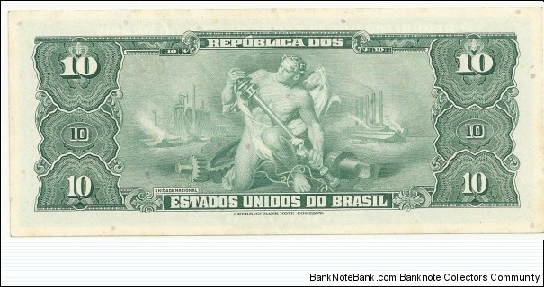 Banknote from Brazil year 1961