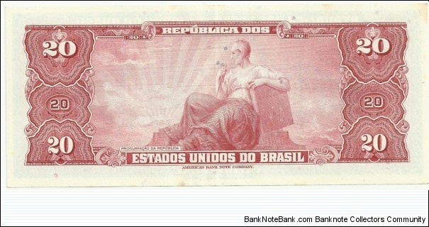 Banknote from Brazil year 1963