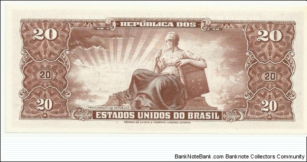 Banknote from Brazil year 1962