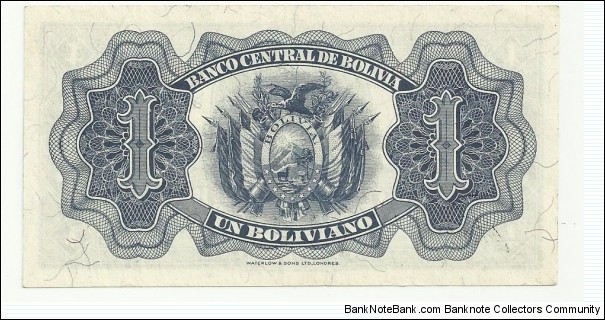 Banknote from Bolivia year 1928