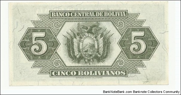 Banknote from Bolivia year 1928