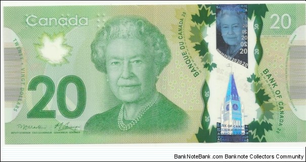 Canada 20 Dollars 2012 Banknote