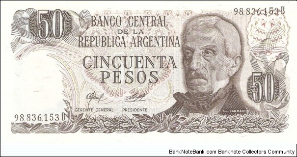 50 Pesos Banknote