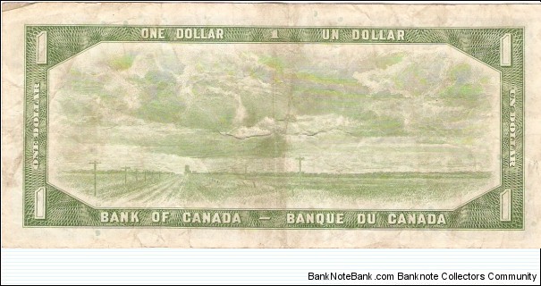 Banknote from Canada year 1954