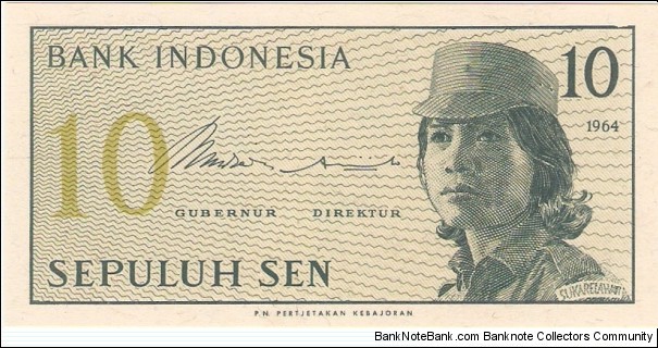 10 Sen Banknote