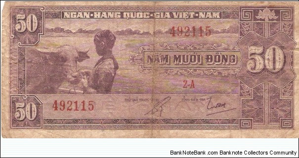 50 Dong Banknote