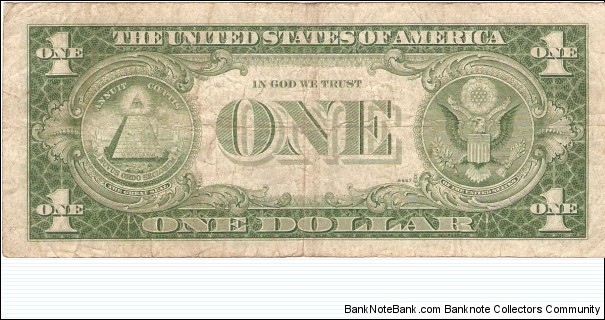 Banknote from USA year 1935