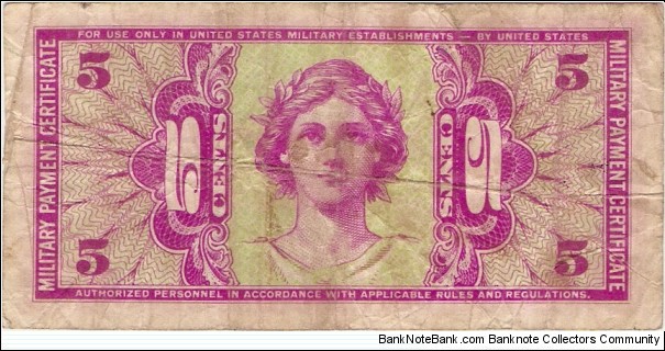 Banknote from USA year 1958