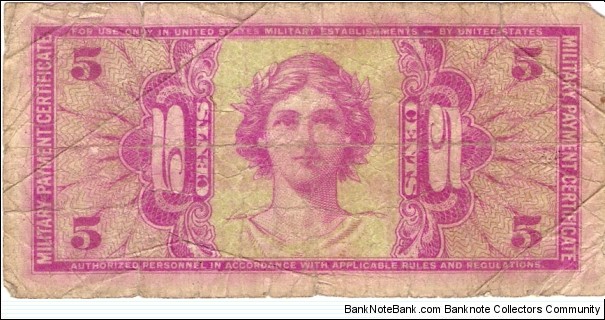 Banknote from USA year 1958