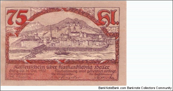 Banknote from Austria year 1920