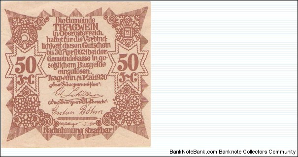 Banknote from Austria year 1920