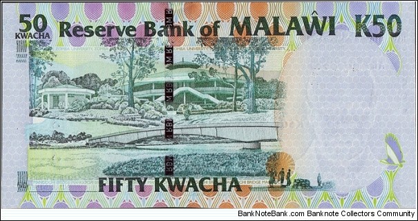 Banknote from Malawi year 2004