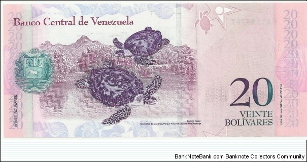 Banknote from Venezuela year 2007