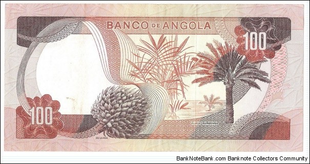 Banknote from Angola year 1972