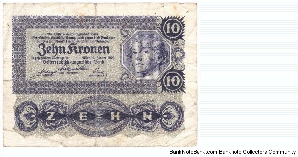 10 Kronen Banknote