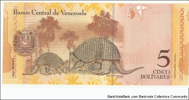 Banknote from Venezuela year 2008