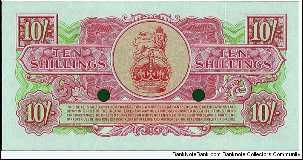 Banknote from United Kingdom year 0